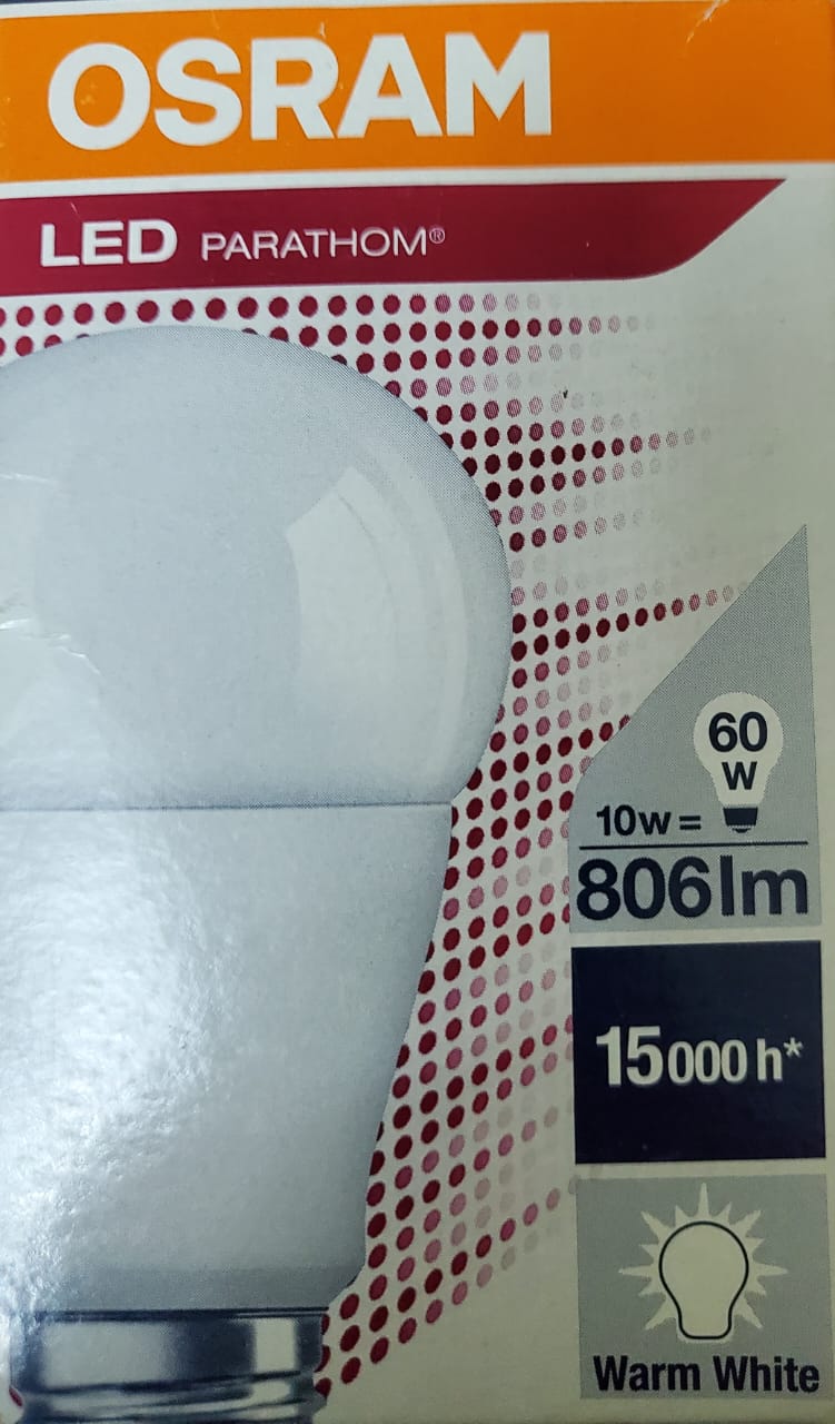 konkurrence Medfølelse Bounce Osram Parathom Classic A60 LED Bulb 10W – Shoptrope.Com